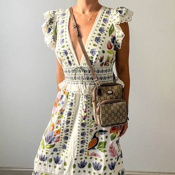 Gucci Brown and Tan Crossbody Bag - Picture 2 of 13